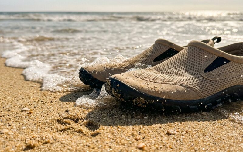 Buty na plażę – jakie modele sprawdzą się najlepiej w piasku i wodzie