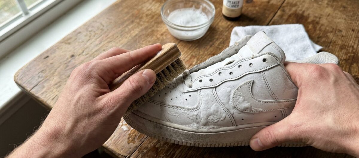 Jak czyścić białe sneakersy, aby nie zżółkły – instrukcja krok po kroku