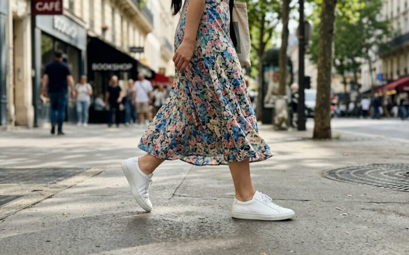 Sneakersy do sukienki – jak łączyć sportowy styl z elegancją